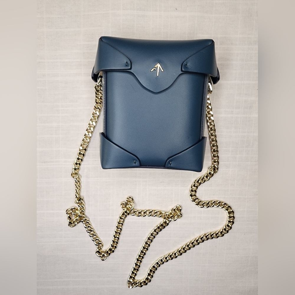 MANU ATELIER Pristine micro leather shoulder bag - Picture 1 of 15
